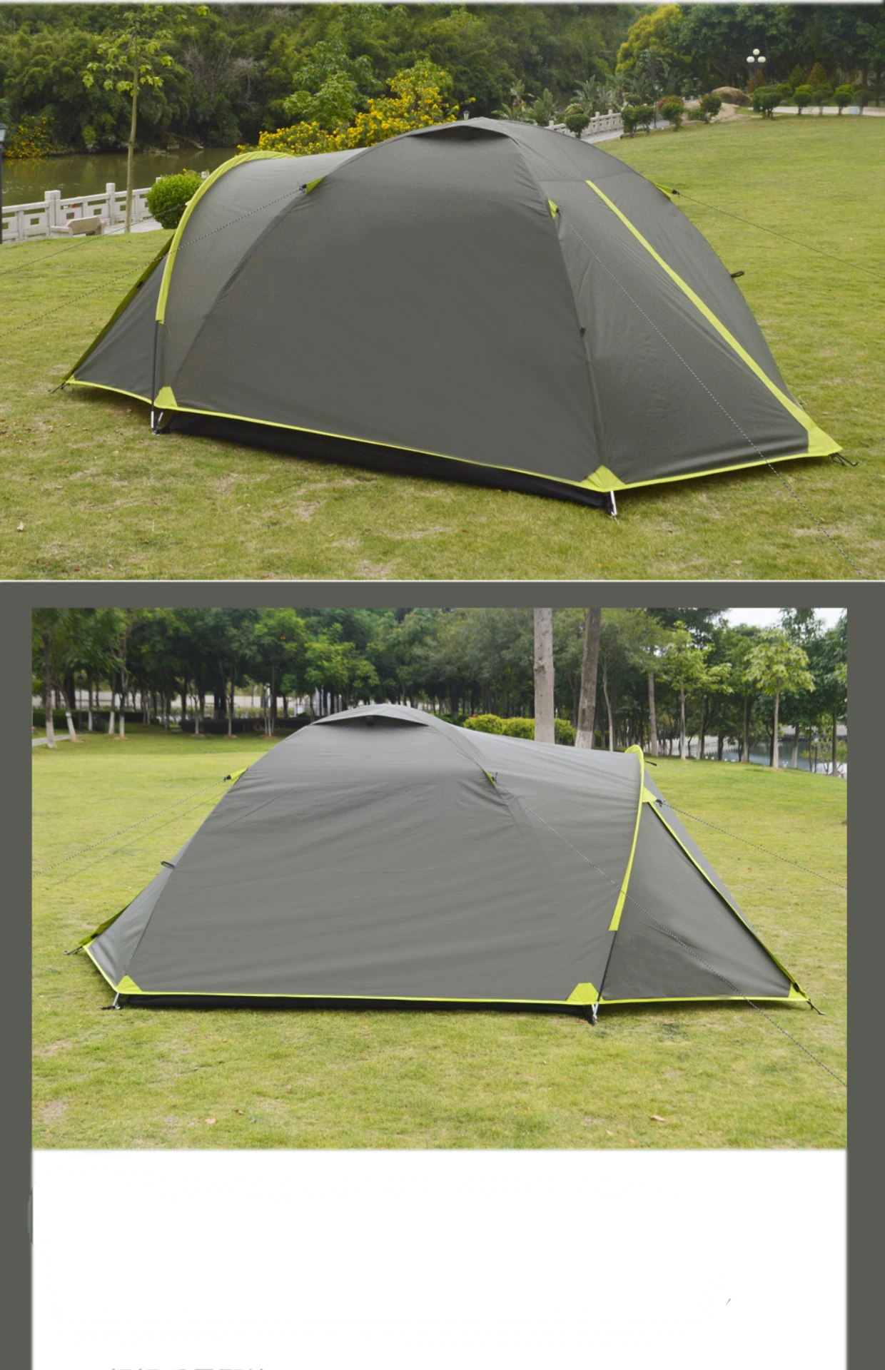 Cheap Goat Tents 3 4 Person Outdoor Camping Tent Park Picnic 1 Bedroom 1 Living Room Tent Shelter Rainproof Hiking Family Travel BBQ Tent   